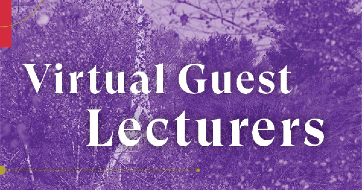 Virtual Guest Lecturers Rider University